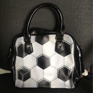 Leather Soccer Purse NWOT